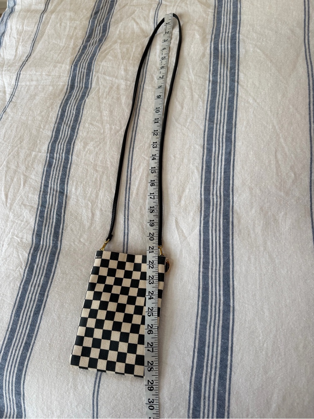 Clare V. Checkered Crossbody Bag - Picture 7 of 7